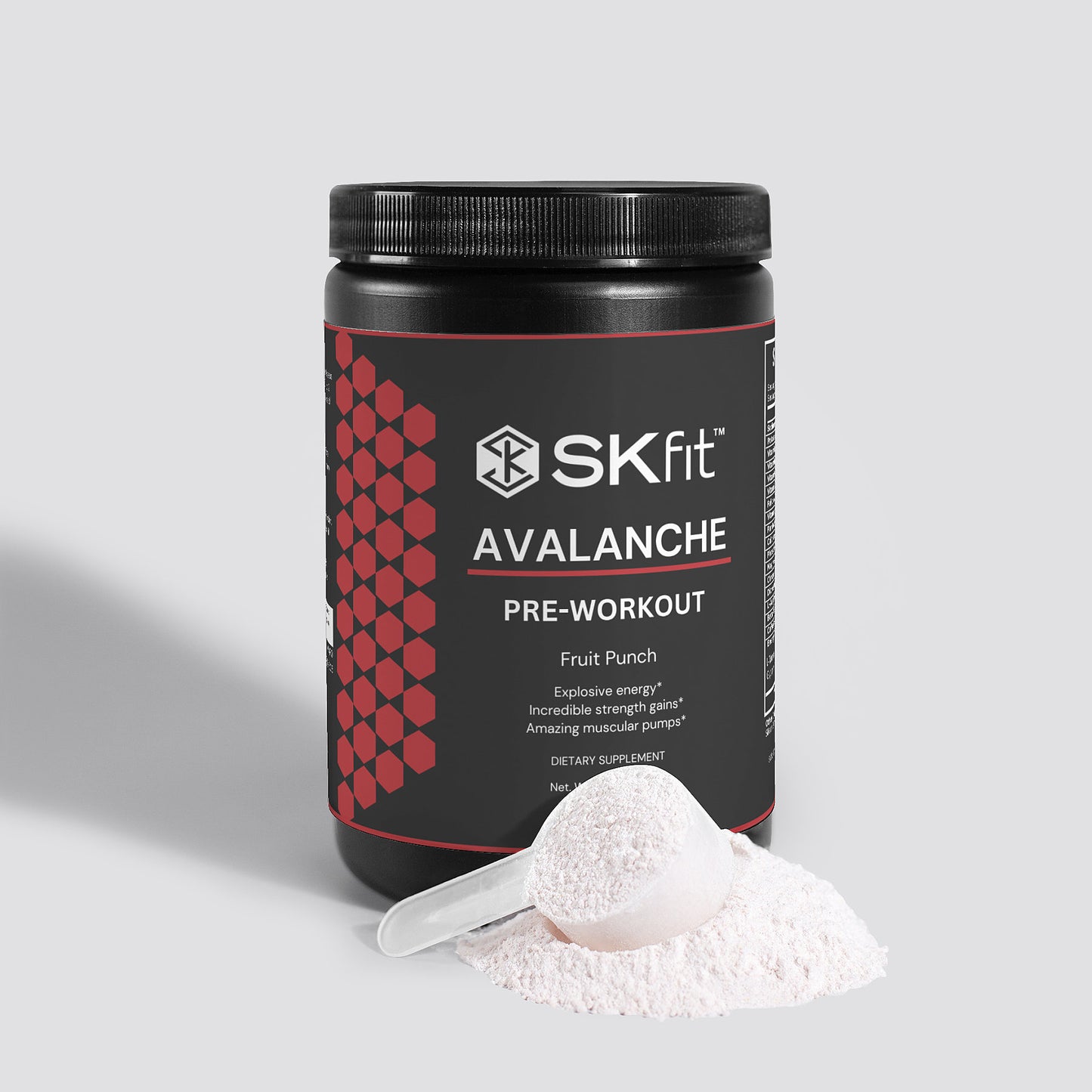 SKfit Avalanche Pre Workout Fruit Punch